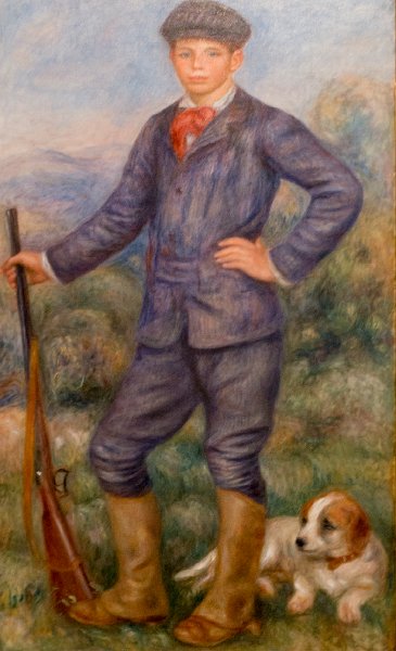 20150815_172231 RX100M4.jpg - Pierre-Auguste Renoir, France, Jean as a Huntsman, 1910. LA County Museum of Art